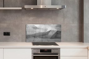 Panel nad Blat Kuchenny Abstrakcyjna Fuzja Betonu i Kamienia