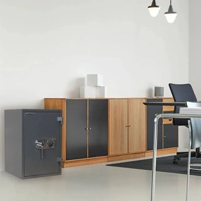Sejf meblowy ognioodporny ATLAS 65, 655 x 440 x 430 mm, mechaniczny - na klucz