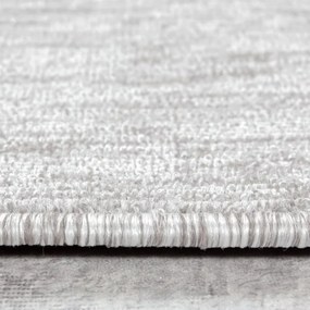 Dywan jednobarwny na filcu Nizza kremowy 60 cm x 100 cm