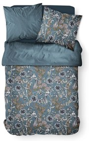 Pościel bawełniana 220 x 240 cm AIRY DAWN, wzór roślinny
