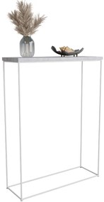 Minimalistyczna konsola beton + biały M9-A23