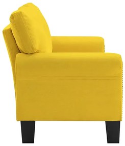 2-osobowa żółta sofa - Alaia 2X