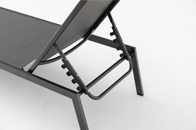 Doppler Mare zestaw leżaków + stół, antracyt/szary