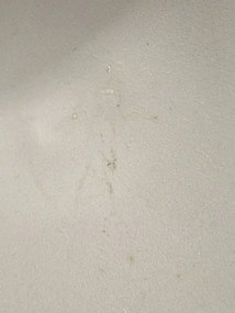 PROMOCJA Krzesło jadalniane OSAKA plastikowe, jasnoszare II. jakość