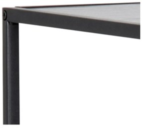 Czarny regał 77x114 cm Seaford – Actona