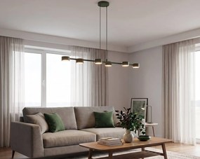 Lampa wisząca zielona Megara Olive Green 6
