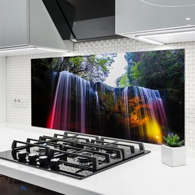 Szkło Dekoracyjne do Kuchni Dziki Wodospad Górski