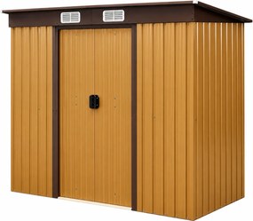 Avenberg Domek narzędziowy 2,4 x 1,3 m SD-F1-0408, brązowy