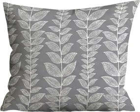 Mikroflanelowa poszewka na poduszkę KAVOLO 40x50 cm, szara