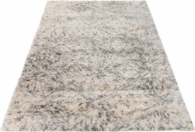 Włochaty kremowych dywan shaggy w skandynawskim stylu L2-T05