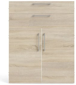 Element modułowych systemów półek w dekorze dębu 84x105 cm Prima – Tvilum