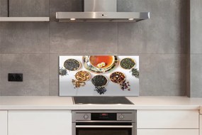 Szklany Panel Herbata Ziołowa w Kubku