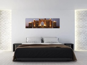 Obraz budowy w Dubaju (170x50 cm)