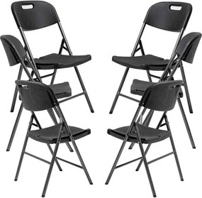 Zestaw 6 Krzese Resin