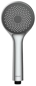 WENKO 23991100 - Głowica prysznicowa SYSTEM OSZCZĘDZANIA WODY 9,5x9,5 cm chrom połysk/szary