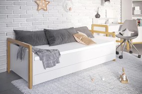 Tapczan z szufladą dla dzieci, młodzieży łóżko E3-S03