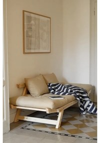 Sofa rozkładana z zielonym obiciem Karup Design Bebop Natural/Olive Green