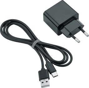 Metalowa lampa stołowa LED w kolorze matowej czerni (wysokość 36 cm) Maxi – Reality