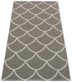 Szary chodnik odpowiedni na zewnątrz 70x150 cm Kotte Charcoal – Pappelina