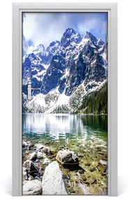 Naklejka fototapeta na drzwi Morskie oko Tatry