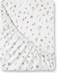 Kvalitex Prześcieradło bawełniane z gumką Letnia łąka, 160 x 200 cm, 160 x 200 cm