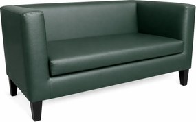 Sofa Monaco : Kolor nogi - Venge, Kolor tkaniny - EKO-SKÓRA - 6D, Typ tkaniny - Eko-skóra , Wysokość nogi - 15 cm