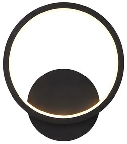 KINKIET ŚCIENNY LED LHJ081-W Czarny