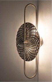 Metalowy kinkiet w kolorze srebra Silvery – Mauro Ferretti