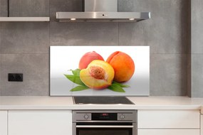 Panel szklany do Kuchni Złocista Morela