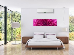 Obraz kwiatu (170x50 cm)