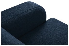 Ciemnoniebieska sofa z materiału bouclé 235 cm Molino – Micadoni Home