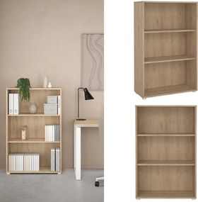 Niski regał biurowy otwarty Sign jackson hickory