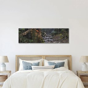 Obraz - W lesie (170x50 cm)