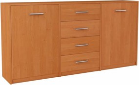 Klasyczna komoda do sypialni olcha B8-C01