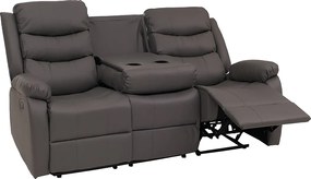 Fotel kinowy MCW-O62, zestaw 3 szt.,  szary