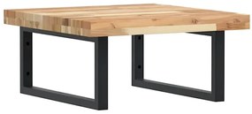 Łazienkowa półka nieobrobione akacjowe drewno W2-L42