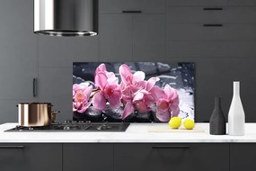 Panel Kuchenny Różowa Orchidea W Detalu