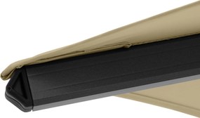 Doppler LIFE 300 x 400 cm – Parasol ogrodowy odchylany z boczną podporą