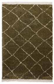 Zielony dywan 200x290 cm Boho – Think Rugs