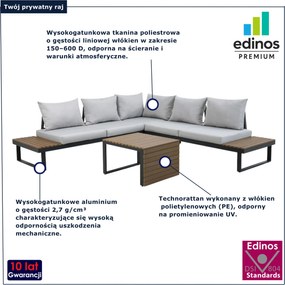 Modułowy zestaw mebli ogrodowych A8-N79