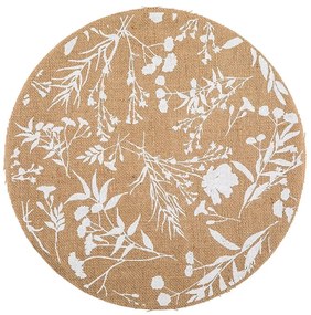Altom Podkładka jutowa Meadow śr. 38 cm, naturalny