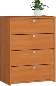 Szafka na buty AKORD Olcha 60 cm 4 drzwi kolor Olcha mat 4 półki 60x33x80 cm