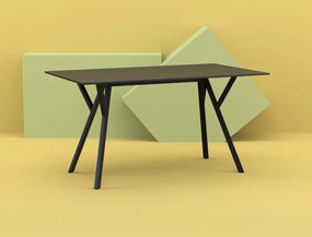 Prostokątny stół Max Table 140 do domu i kawiarni