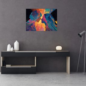 Obraz na szkle - Kosmiczna miłość (70x50 cm)