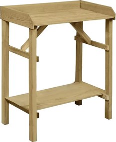 Drewniany stolik ogrodniczy W5-P90