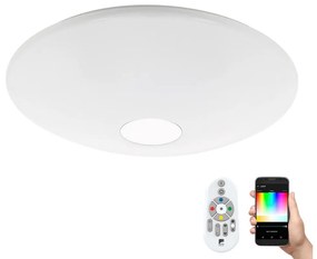 Eglo 97918 - LED RGB Plafon ściemnialny TOTARI-C LED/34W/230V + pilot