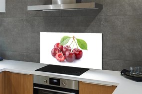 Panel szklany do Kuchni Słodkie Czereśnie