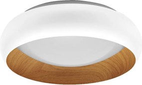 Osram - ORBIS LIVIA LED/16W/230V lampa sufitowa ściemnialna, średnica 30 cm, biały/brązowy