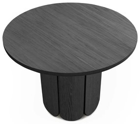 Okrągły stół w dekorze dębu ø 98 cm Soft – Woodman