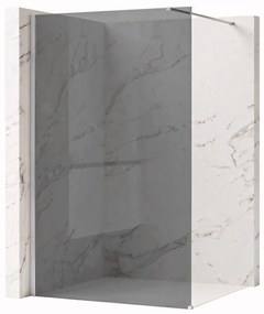 Kabina prysznicowa Walk-In Rea Flexi Grey / Chrome 90